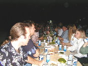 Dining with friends